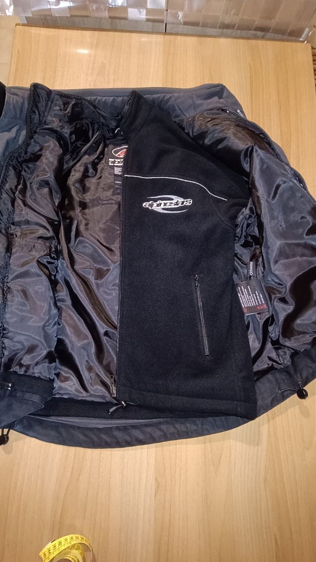 Giubbotto moto 4 stagioni nero