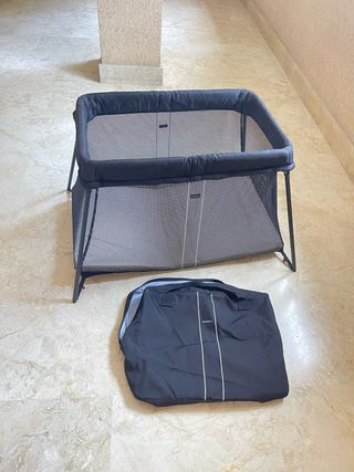 Cuna de viaje BabyBjörn negra