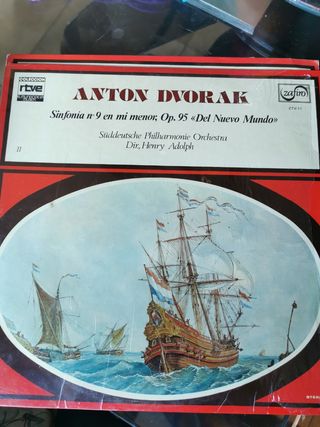 Vinilo Anton Dvorak Johannes Brahms Danzas