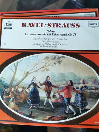Vinilo Anton Dvorak Johannes Brahms Danzas