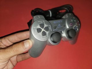 Mando PS2 Sony Edición Silver