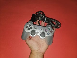 Mando PS2 Sony Edición Silver