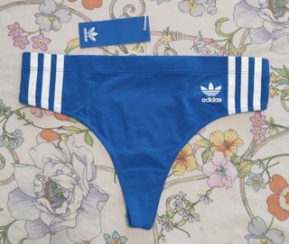 PACK 2 BRAGUITAS TANGA ADIDAS 100% ALGODÓN 