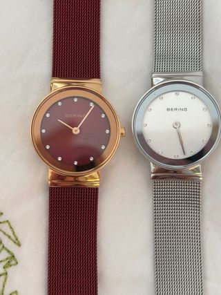 Reloj Bering Mujer Plata