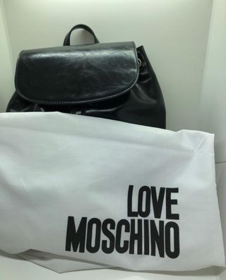 Mochila Love Moschino Negra