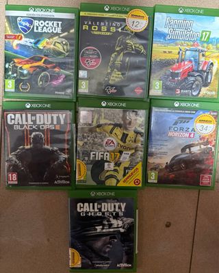 Xbox One + 2 Mandos + 7 Juegos