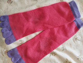 Calcetines Dedos Hello Kitty Rosas