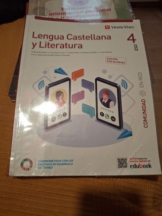 LENGUA CASTELLANA Y LITERATURA 4 BLOQUES (CER)