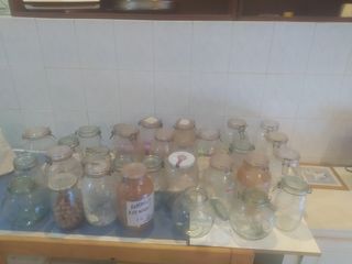 Tarros de cristal con cierre hermético