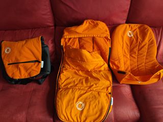 Saco Bugaboo Naranja + Accesorios