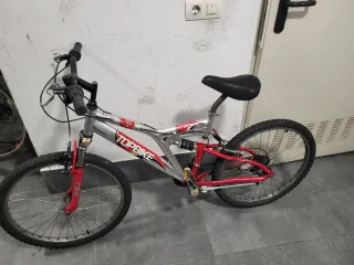 Bicicleta Montaña Ruedas 24 Doble Suspensión