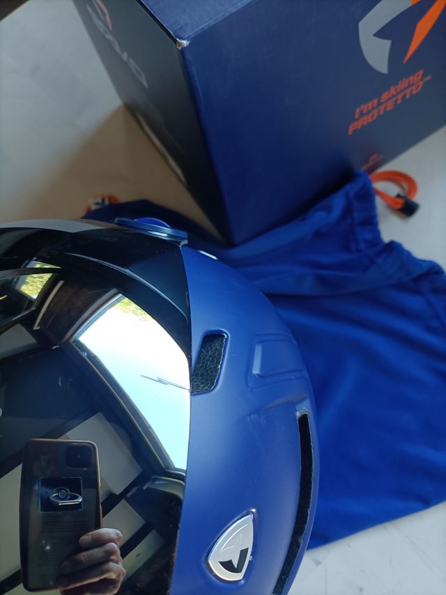 Casco Esquí Briko Stromboli Visor 1V, talla 60