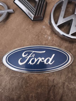 Lote 4 Emblemas Coches Vintage: Ford, VW, Opel, Re