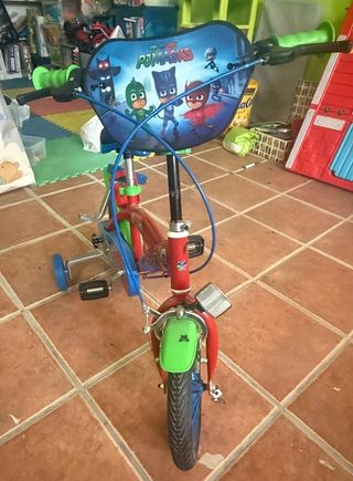 Bicicleta infantil PJ Masks
