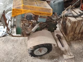 Motocultor Russ MD3 con rotovator 