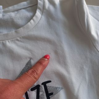 Maglietta bianca Realize Dreams tg 6-7 anni