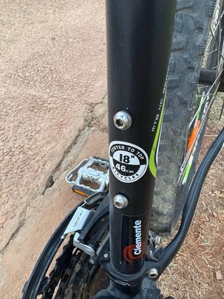 Bicicleta de Montaña Merida TFS Negra
