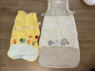 2 Sacos Dormir Bebé 0-6m y 6-12m
