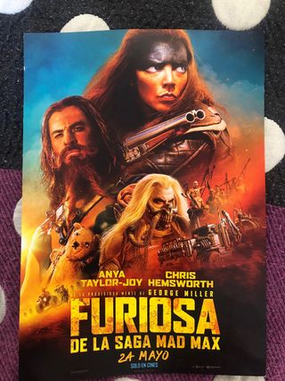 Póster de Furiosa: De la Saga Mad Max. Pequeño