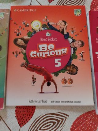 Libro de Inglés Be Curious Activity Book 5