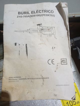 Martillo Demoledor Eléctrico
