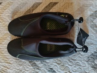 Escarpines Silver Talla 41 Negros
