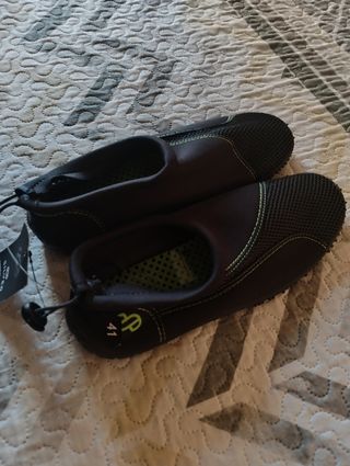 Escarpines Silver Talla 41 Negros