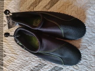 Escarpines Silver Talla 41 Negros