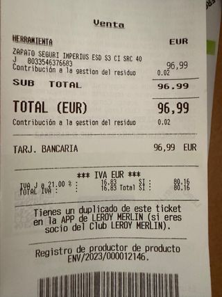 Zapatos de Trabajo U-Power Negros