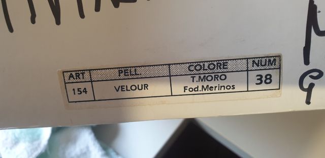 Stivali marroni con interno in lana merino