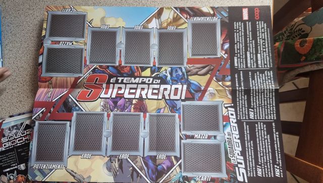 Album Card vari con gioco