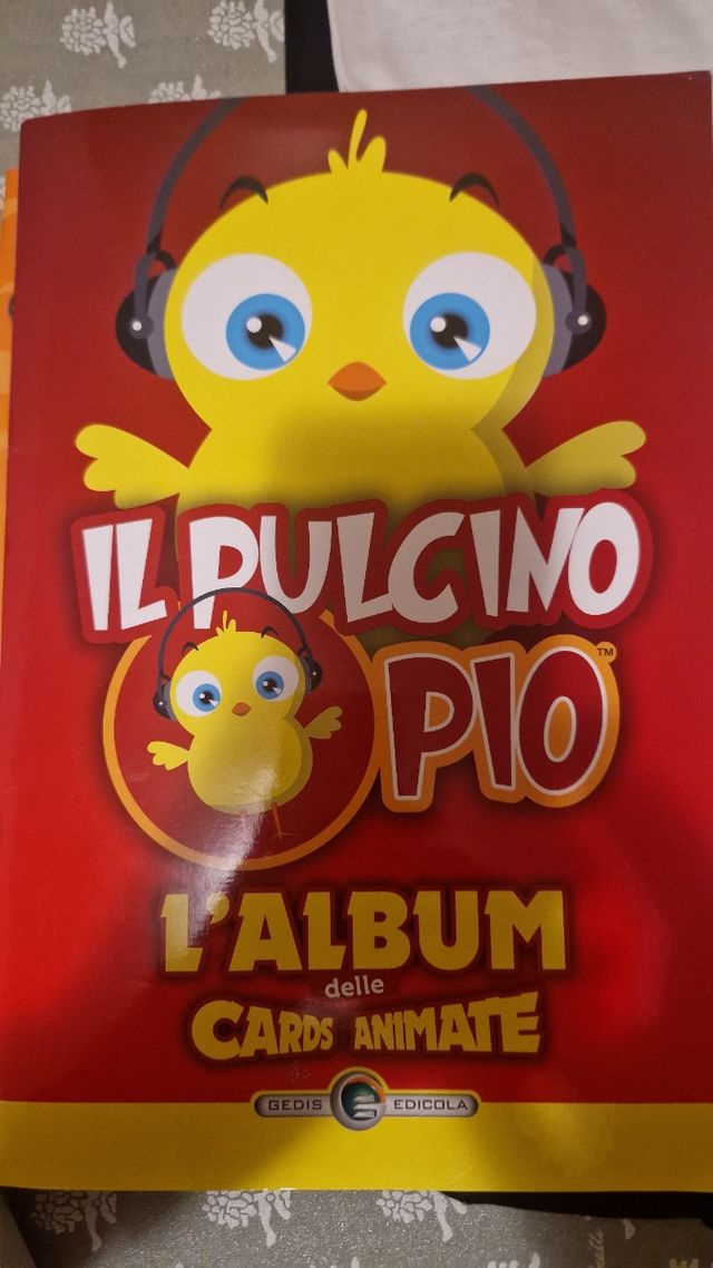 Album Card vari con gioco