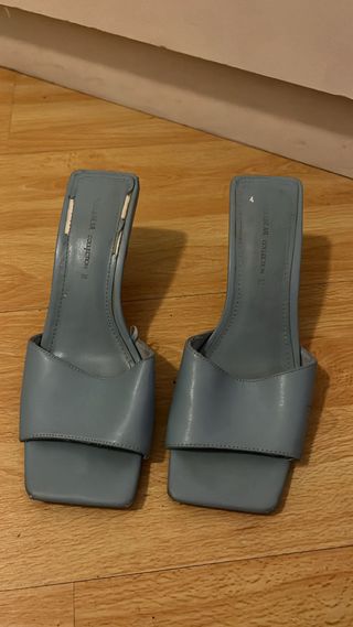 Tacones de sandalia Azul Claro