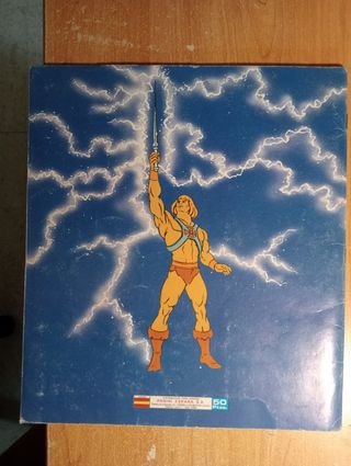 Álbum Masters del Universo Panini 1983