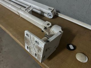 Toldo Rayado Amarillo y Blanco