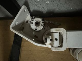 Toldo Rayado Amarillo y Blanco