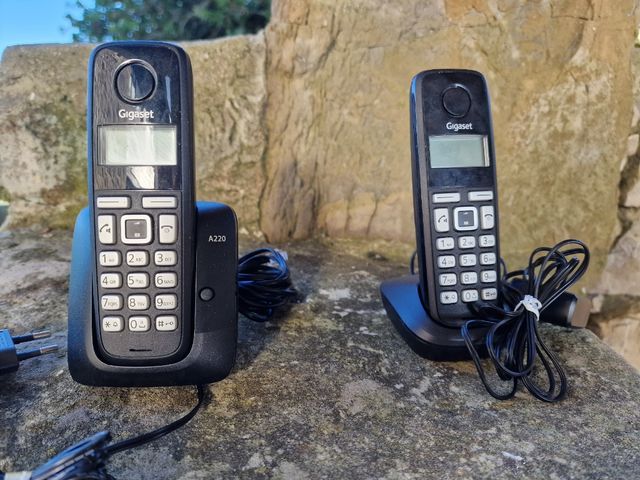 Teléfono Inalámbrico Gigaset Negro