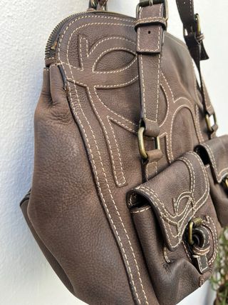 Bolso Purificación García Marrón