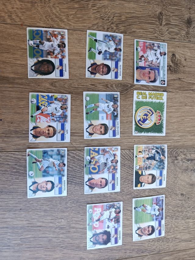 Lote cromos Panini Liga Este Madrid 2000-01