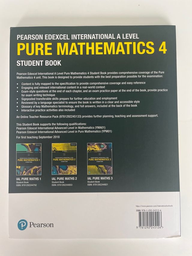 Edexcel International A Level Mathematics Pure ...