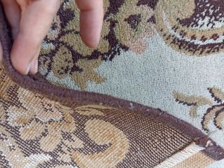 2 Alfombras Beige y Marrón