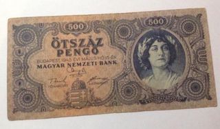 Billete 500 Pengo 1945