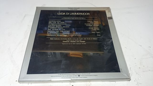 Vinilo precintado Lucia di Lammermoor