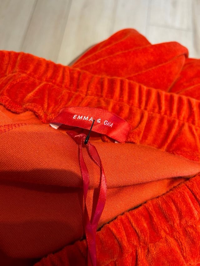 Emma & Gaia Joggers Invernali Rossi