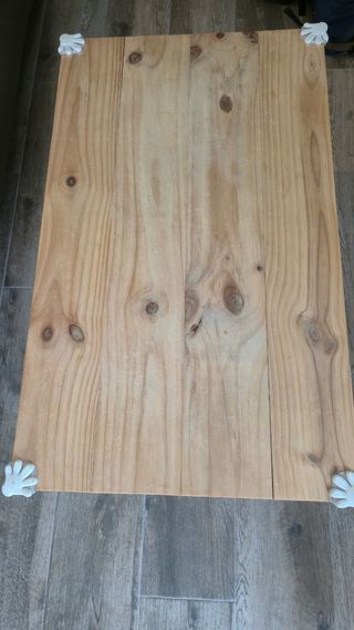Mesa de centro de madera
