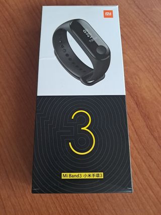 Relog Xiaomi Mi Band 3 Negra. Sin correa.