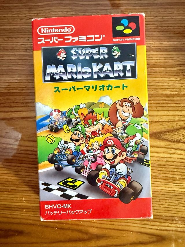 Super Mario Kart Super FamiCom edizione giapponese