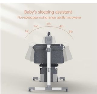 Minicuna eléctrica con dosel