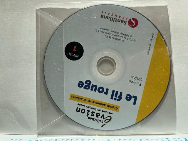 Le fil rouge ed. Santillana