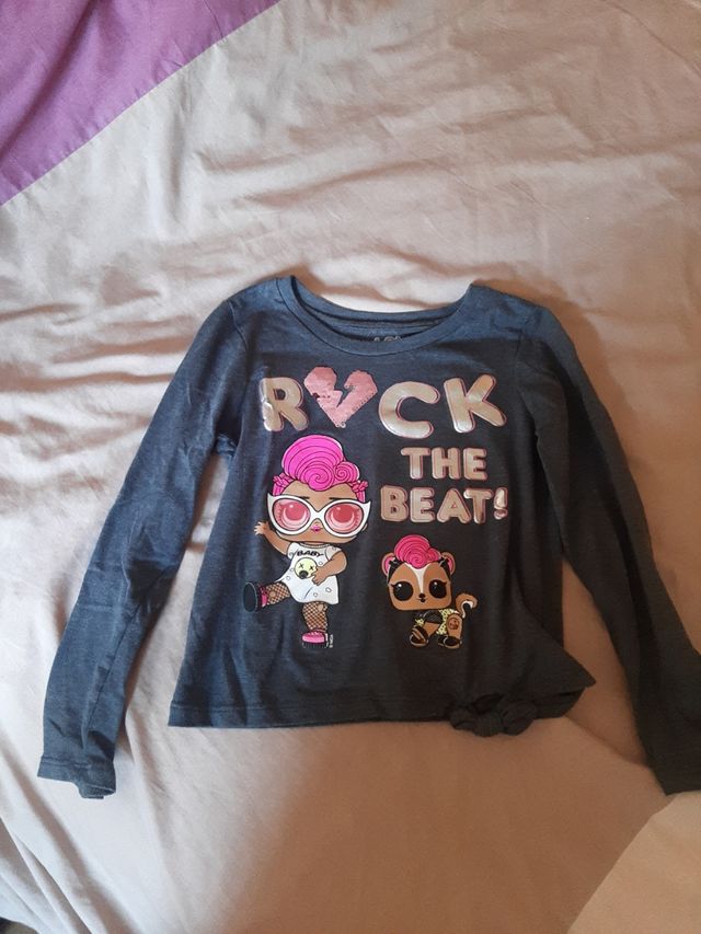 3 Camisetas LOL Surprise Manga Larga Niña